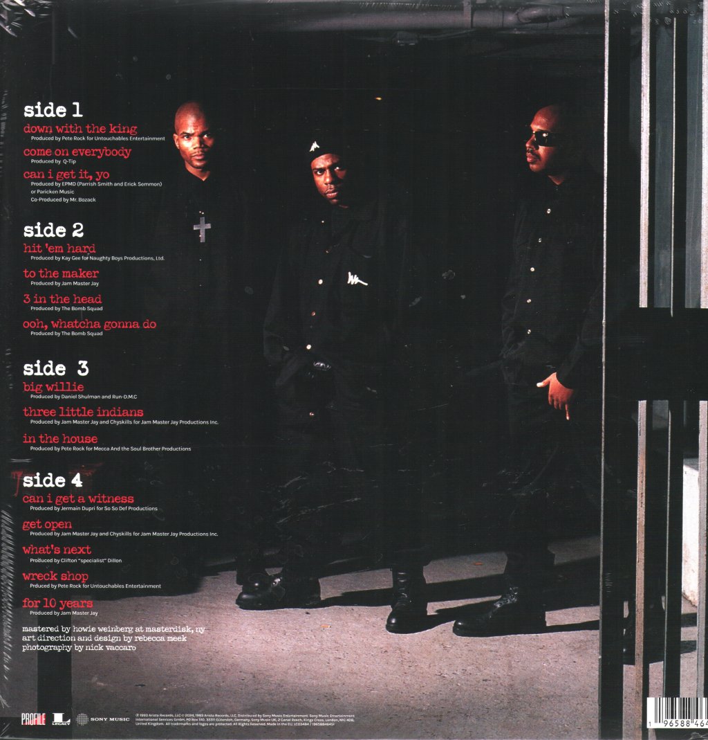 Run DMC - Down With The King - Double Lp