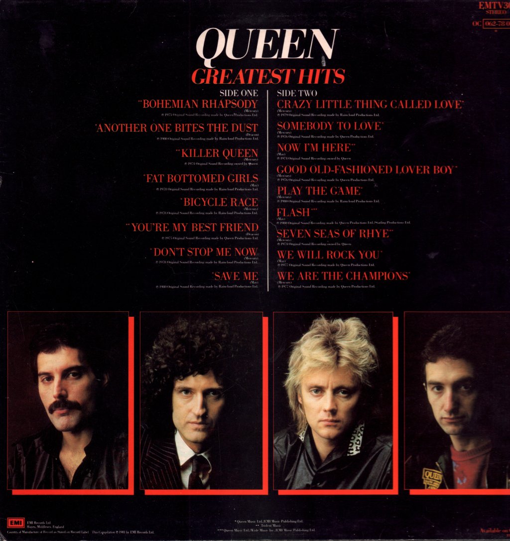 Queen - Greatest Hits - Lp