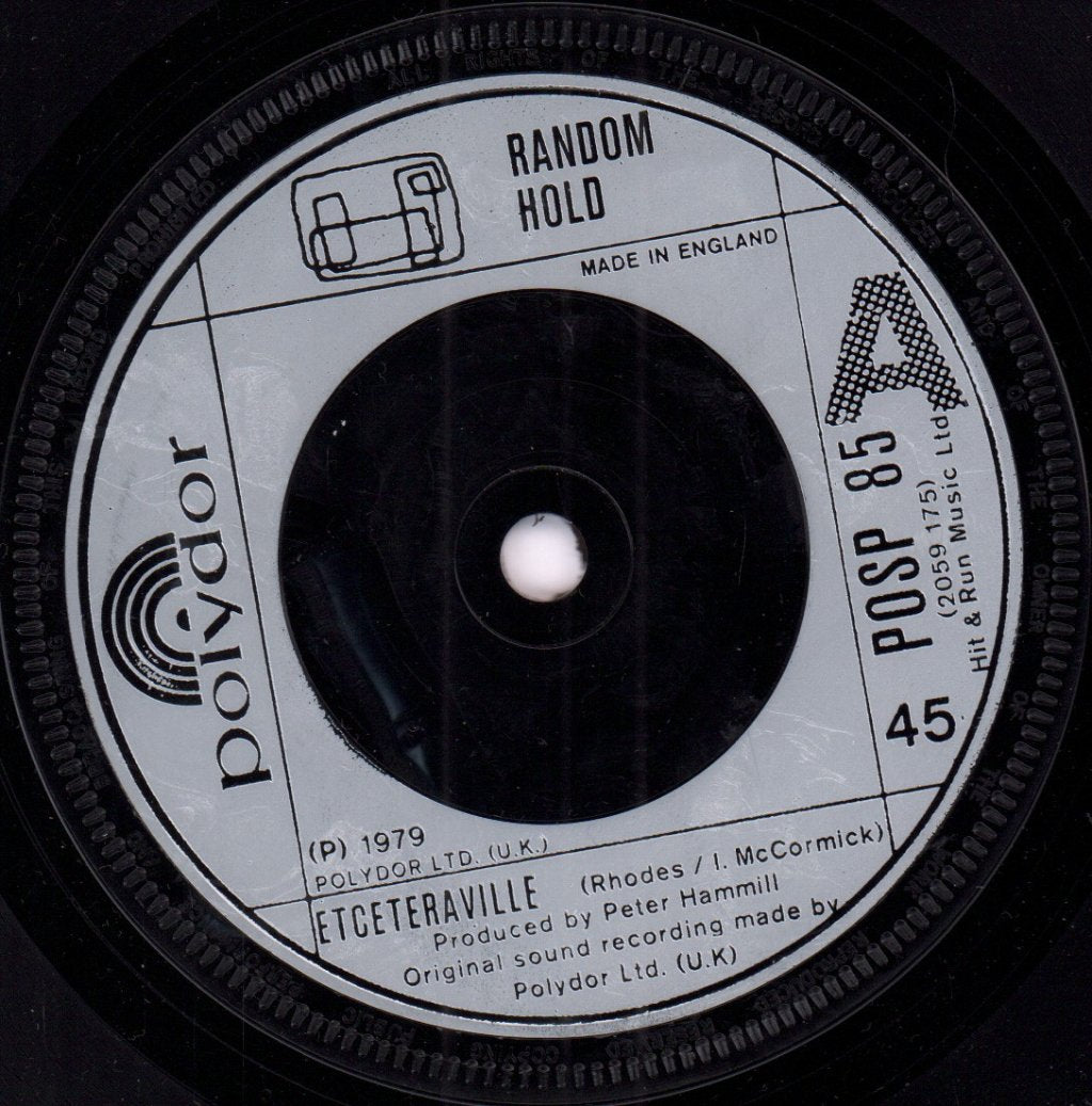 Random Hold - Etceteraville - 7 Inch
