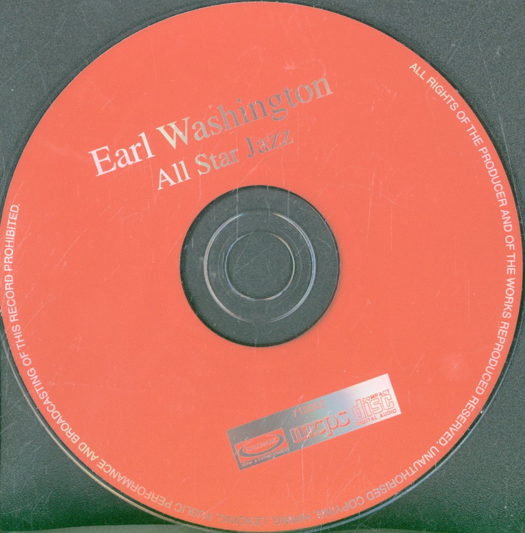 Earl Washington - All Star Jazz - Cd