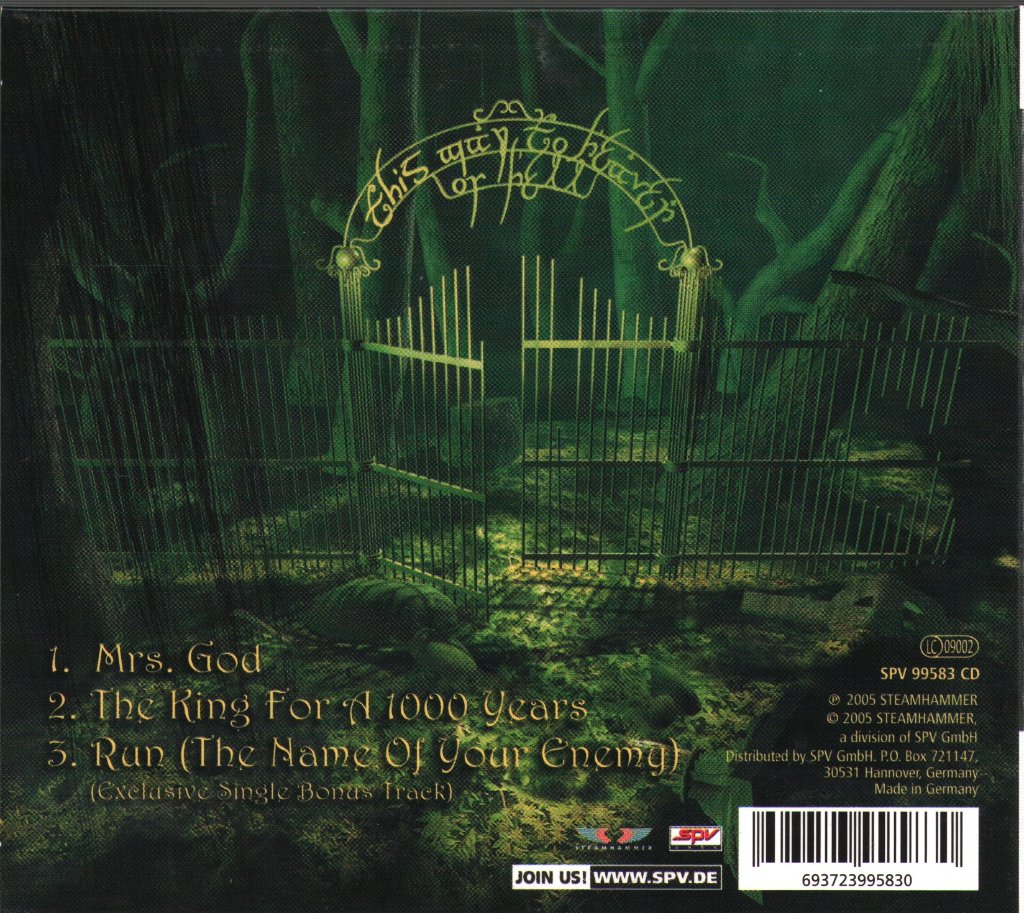 Helloween - Mrs. God - Cd