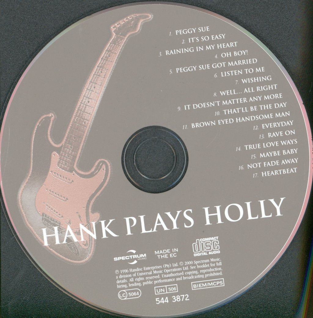 Hank Marvin - Hank Plays Holly - Cd
