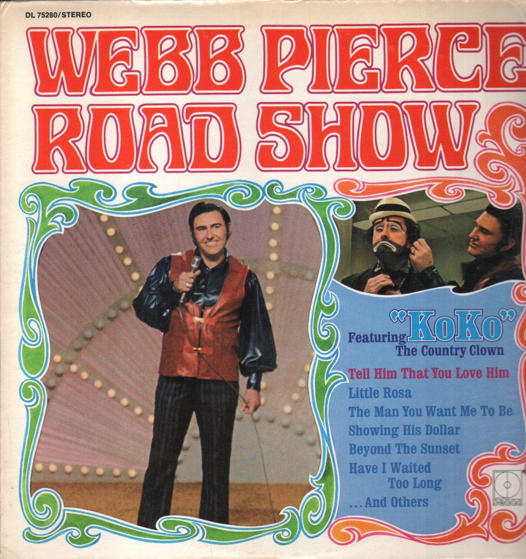 Webb Pierce - Road Show - Lp