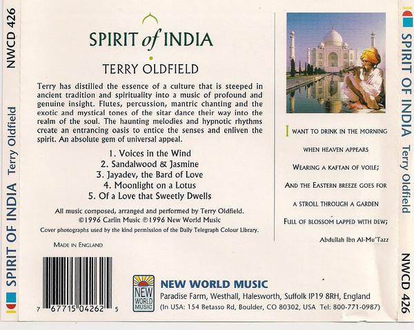 Terry Oldfield - Spirit Of India - Cd