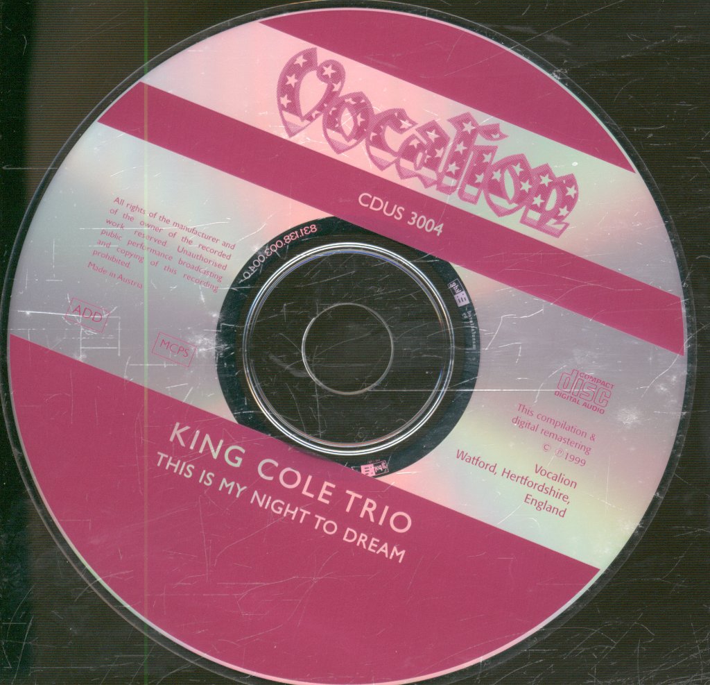 Nat King Cole Trio - This Is My Night To Dream - Cd