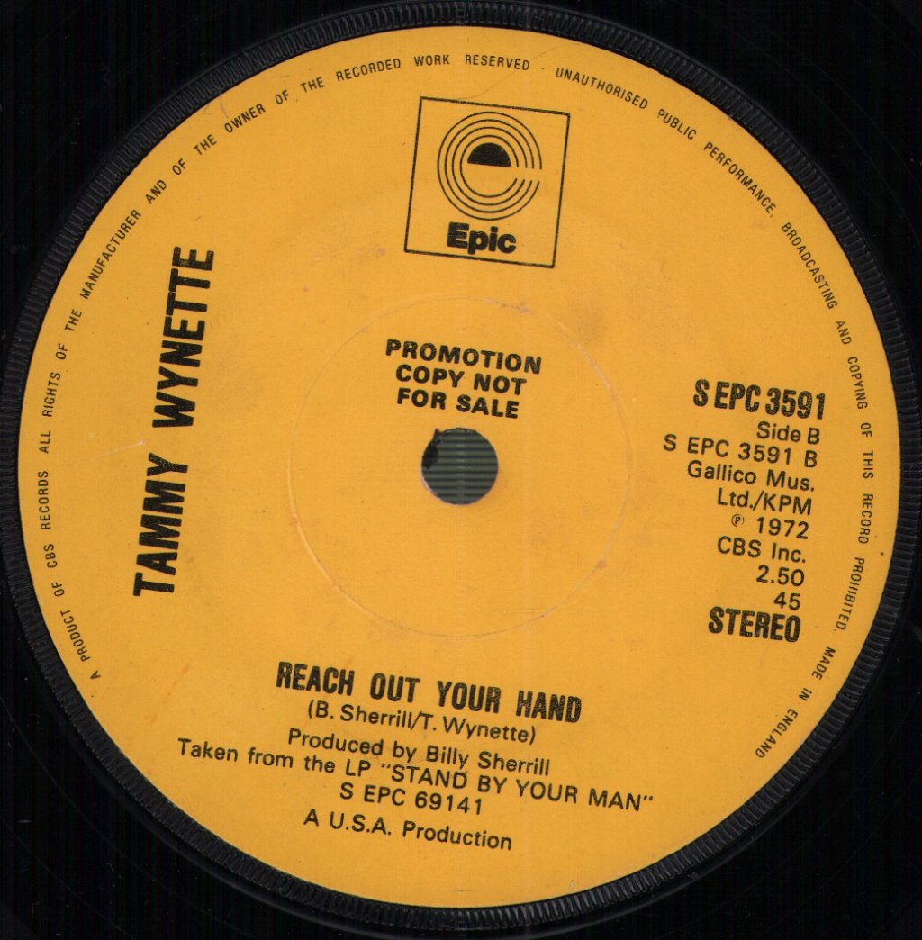 Tammy Wynette - Singing My Song - 7 Inch