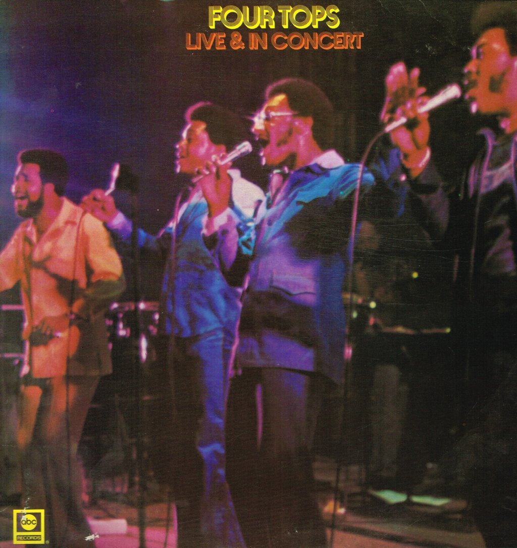 Four Tops - Live & In Concert - Lp