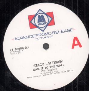 Stacy Lattisaw - Nail It To The Wall - 12 Inch