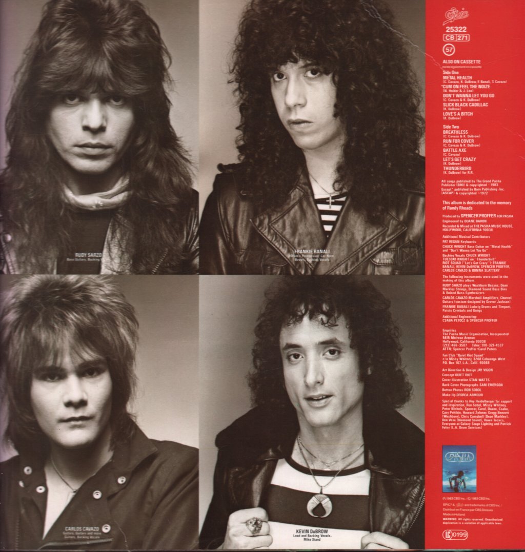 Quiet Riot - Metal Health - Lp