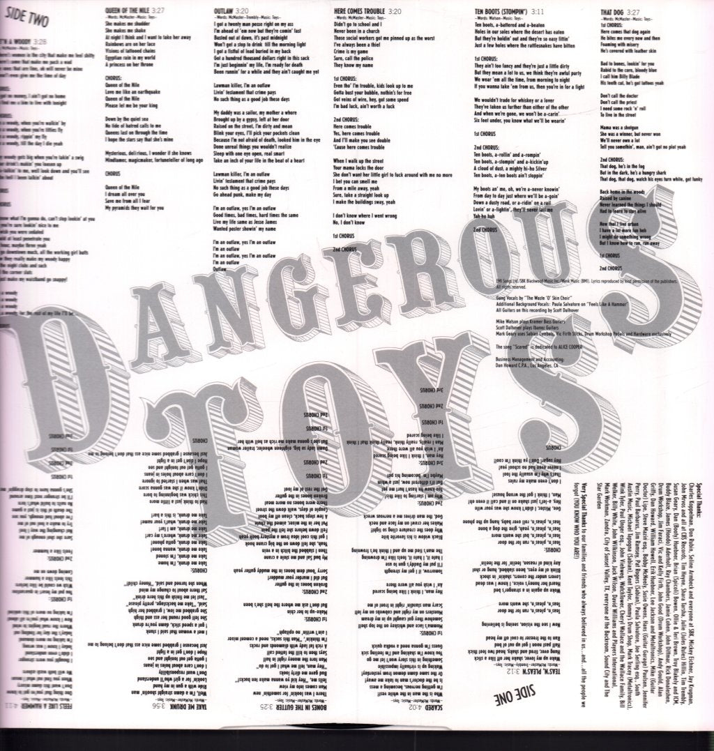 Dangerous Toys - Dangerous Toys - Lp