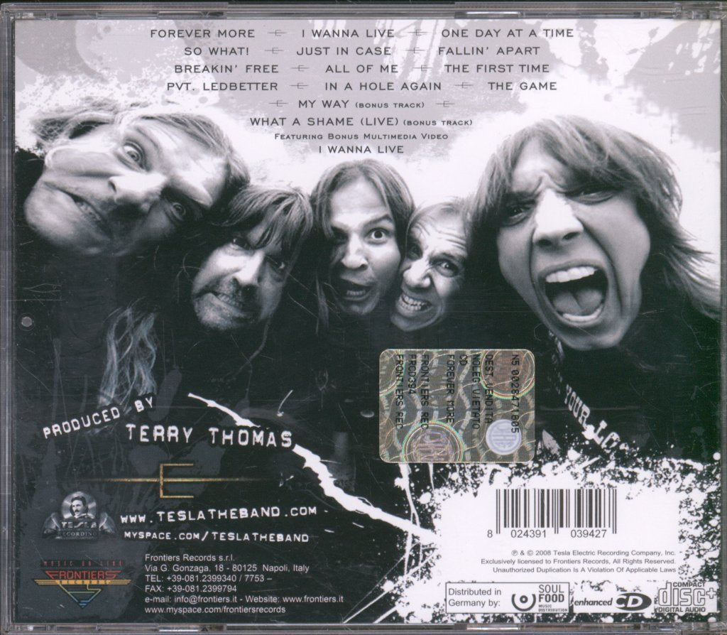 Tesla - Forever More - Cd