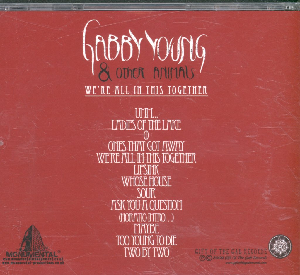 Gabby Young And Other Animals - We're All In This Together - Cd