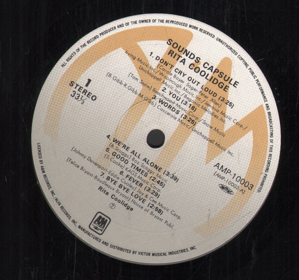 Rita Coolidge - Sounds Capsule - Lp