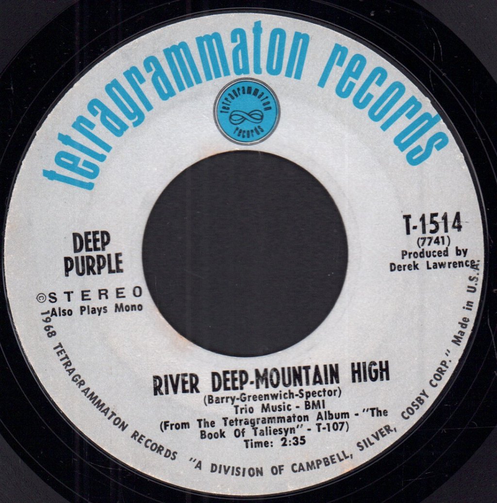 Deep Purple - River Deep Mountain High - 7 Inch