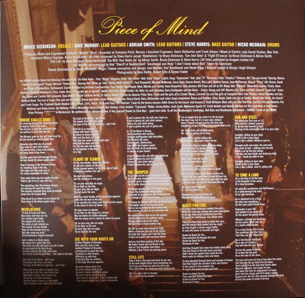 Iron Maiden - Piece Of Mind - Lp