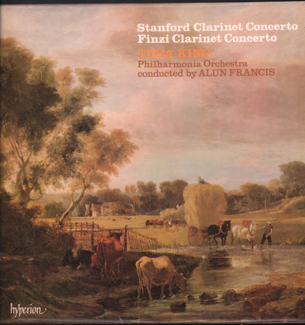 Thea King / Philharmonia Orchestra / Alun Francis - Stanford / Finzi Clarinet Concerto - Lp