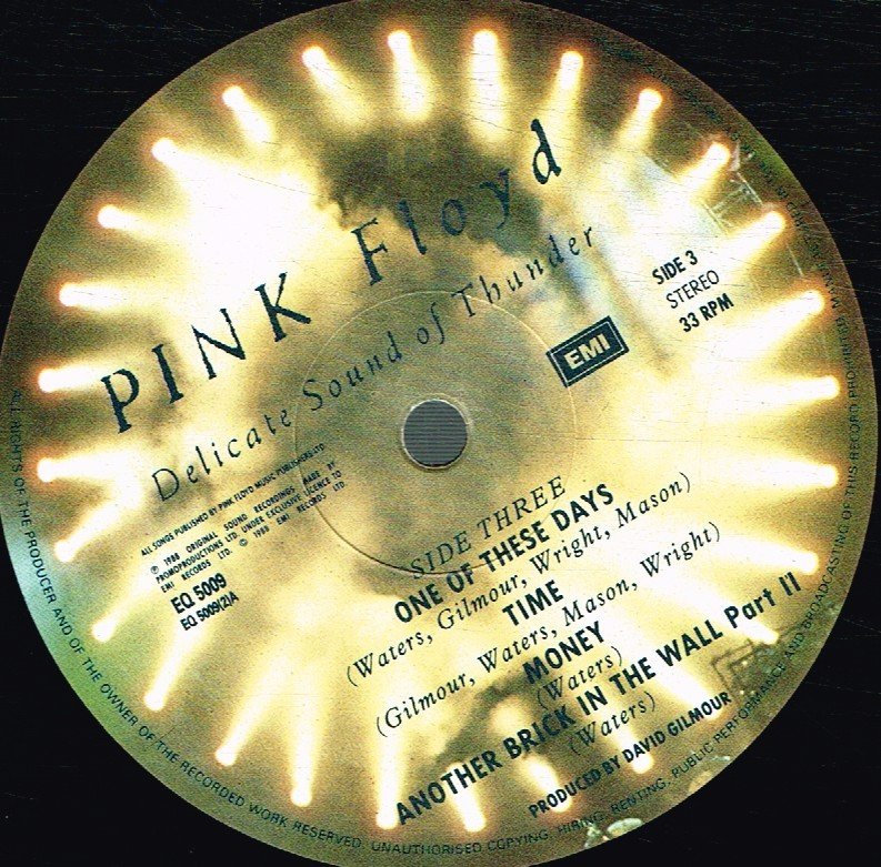 Pink Floyd - Delicate Sound Of Thunder - Double Lp