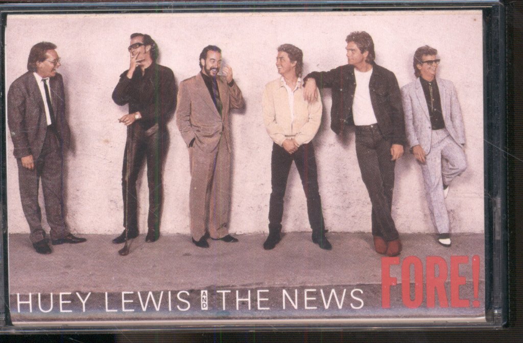 Huey Lewis & The News - Fore! - Cassette