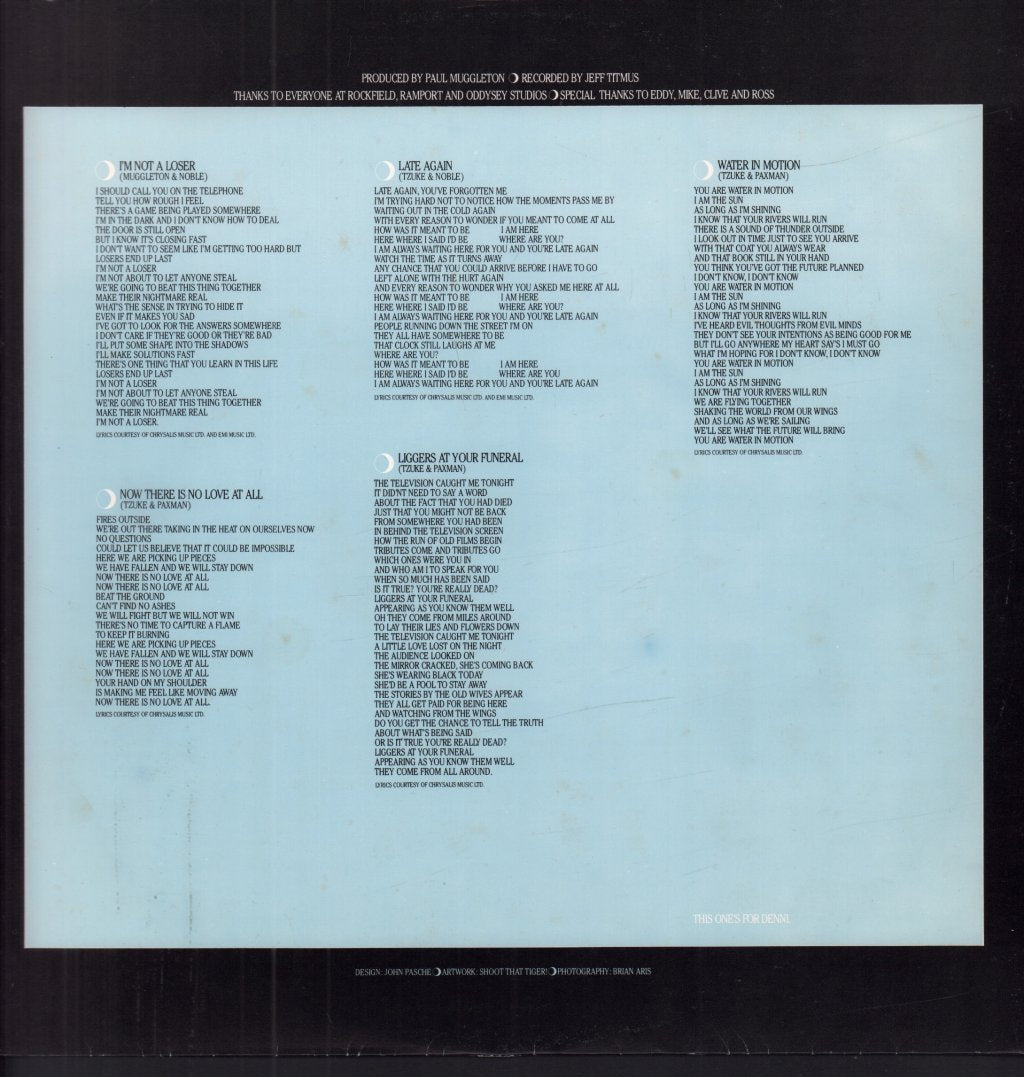 Judie Tzuke - Shoot The Moon - Lp