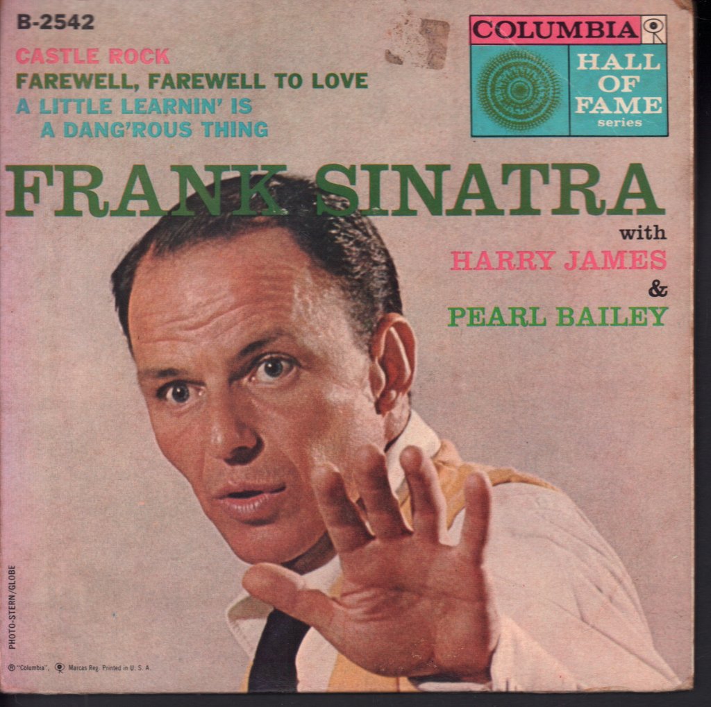 Frank Sinatra - Frank Sinatra With Harry James & Pearl Bailey - 7 Inch