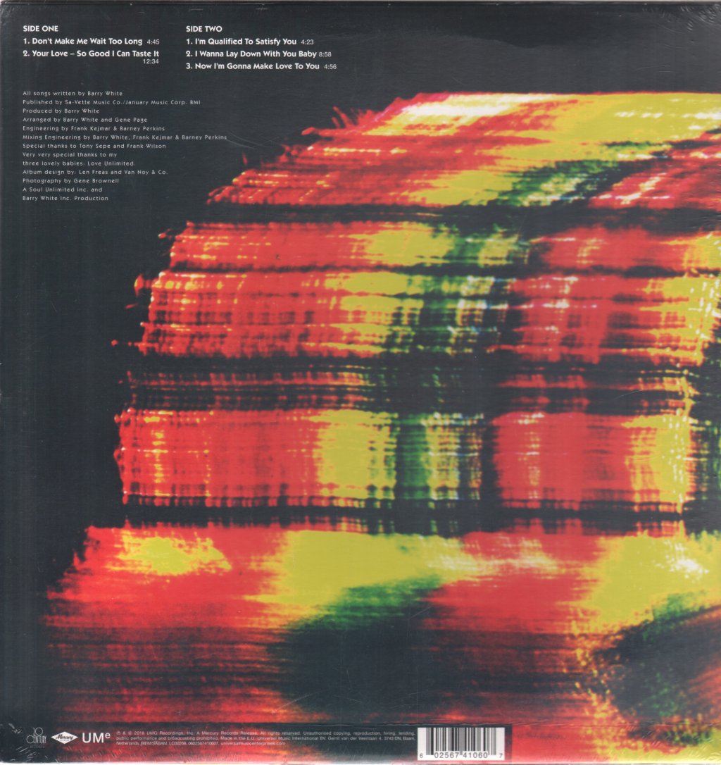 Barry White - Is This Whatcha Wont? - Lp