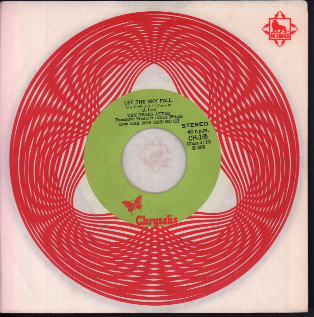 Ten Years After - I'd Love To Change The World - 7 Inch