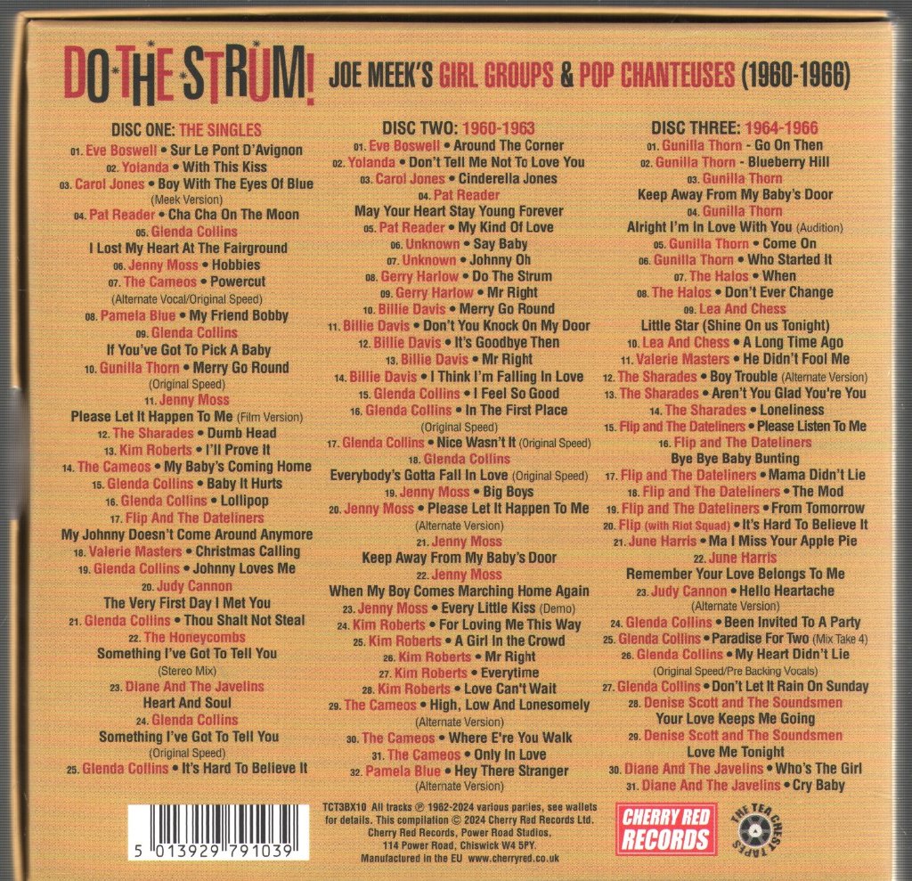 Various Artists - Do The Strum! (Girl Groups And Pop Chanteuses (1960-1966)) - Triple Cd