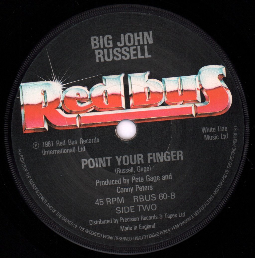 Big John Russell - Hokie Pokie - 7 Inch