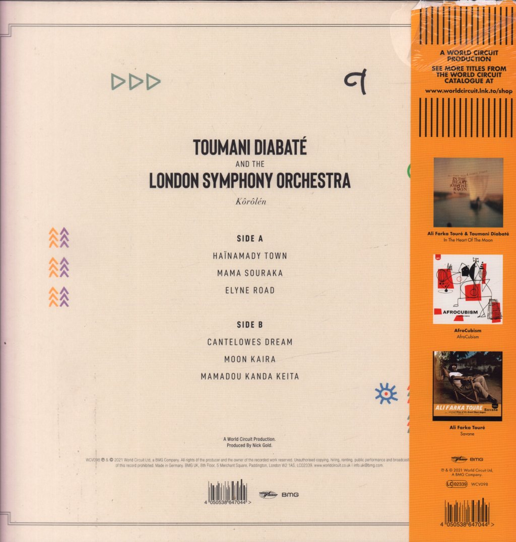 Toumani Diabate & The London Symphony Orchestra - Korolen - Lp