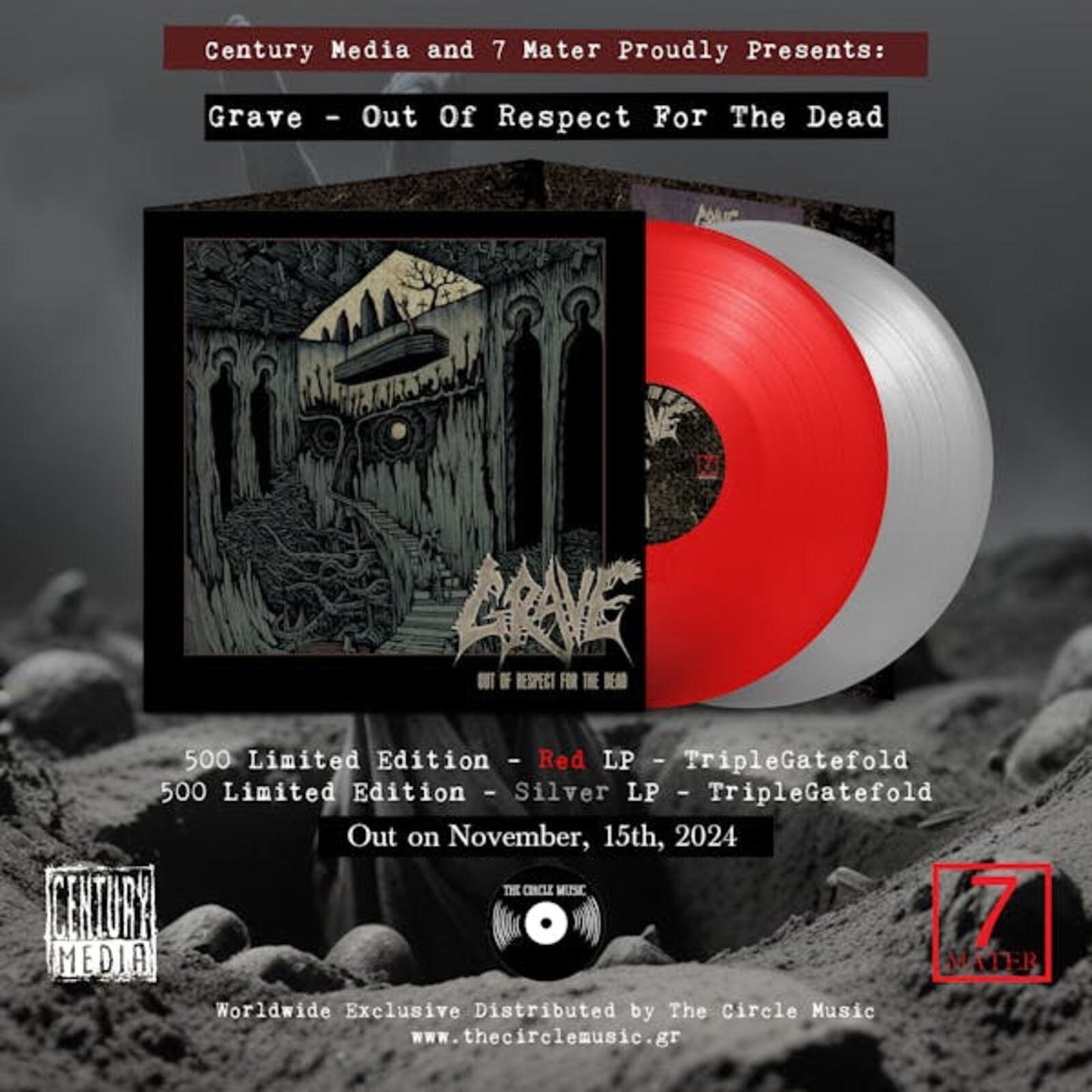 Grave - Out of Respect For the Dead - Lp