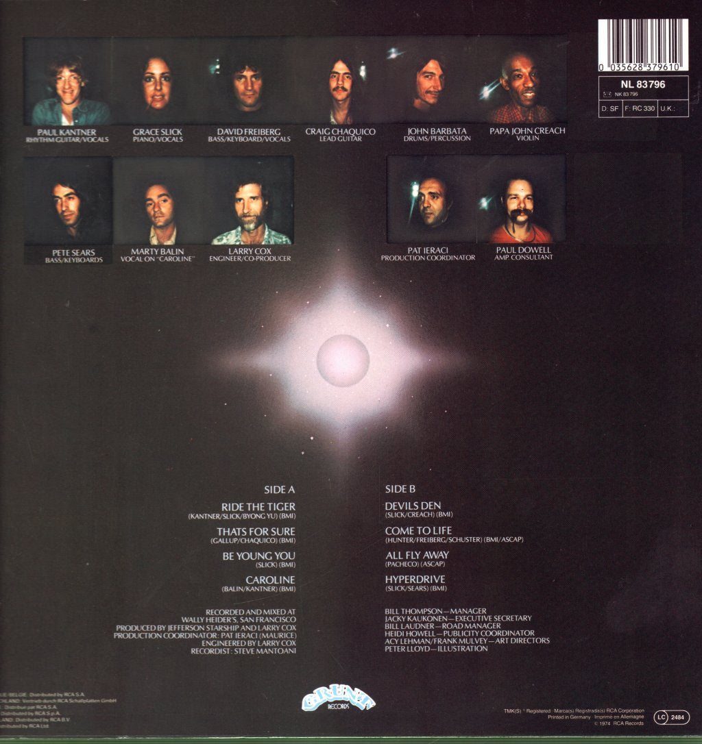 Jefferson Starship - Dragon Fly - Lp