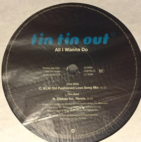 Tin Tin Out - All I Wanna Do - Double 12 Inch