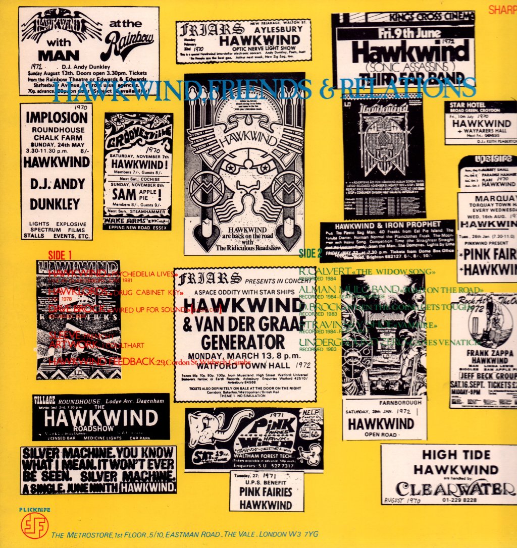 Hawkwind - Friends & Relations - Vol. 3 - Lp