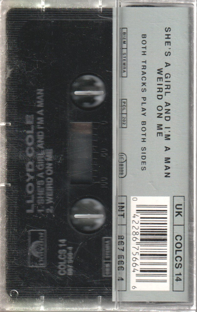 Lloyd Cole - She's A Girl And I'm A Man - Cassette