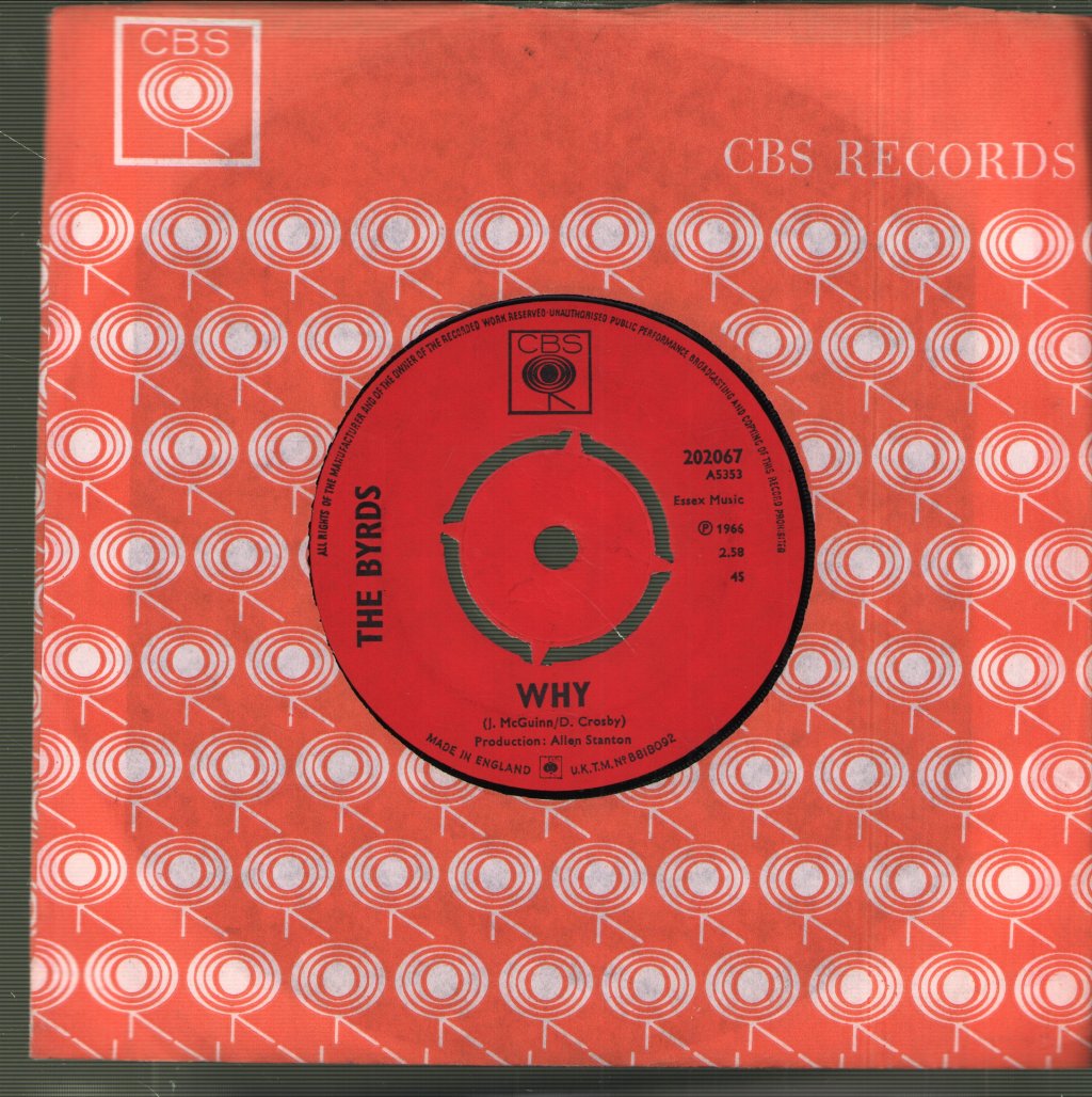 Byrds - Eight Miles High - 7 Inch