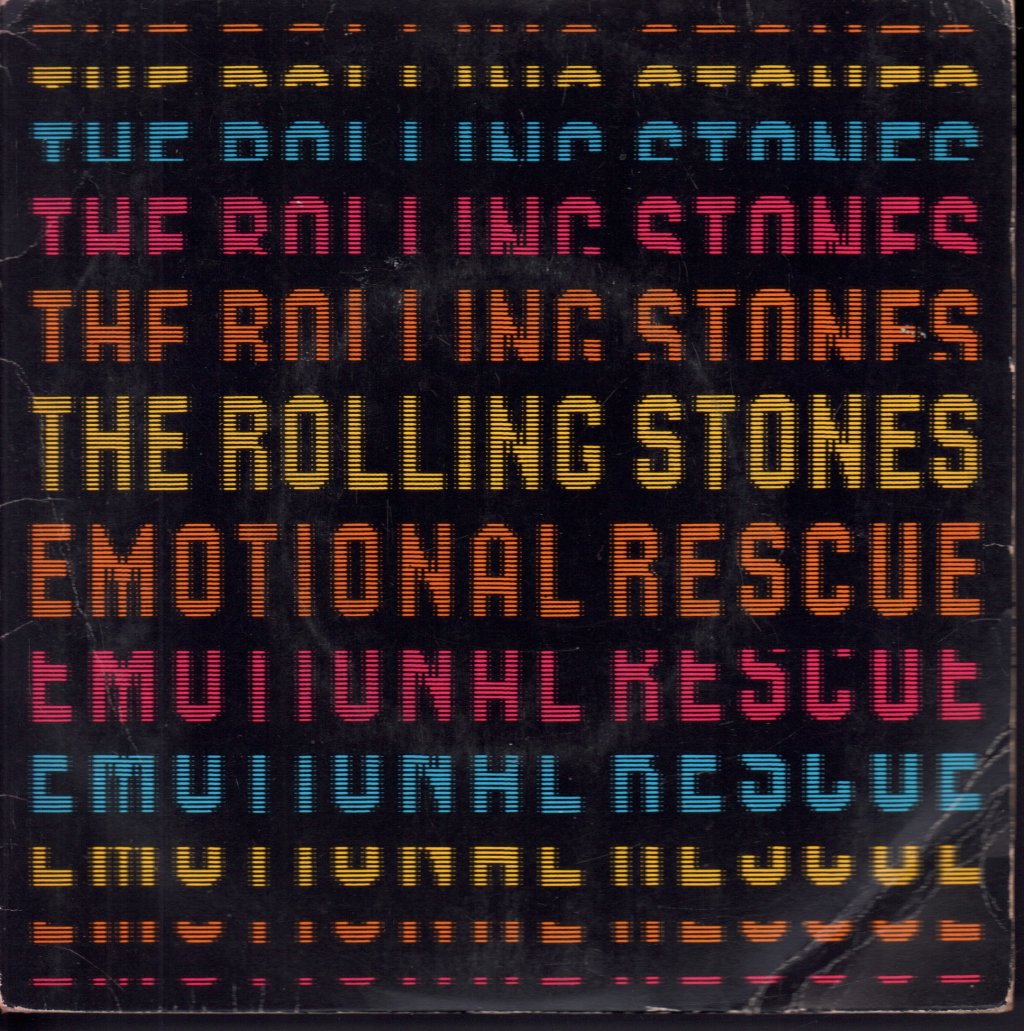 Rolling Stones - Emotional Rescue - 7 Inch