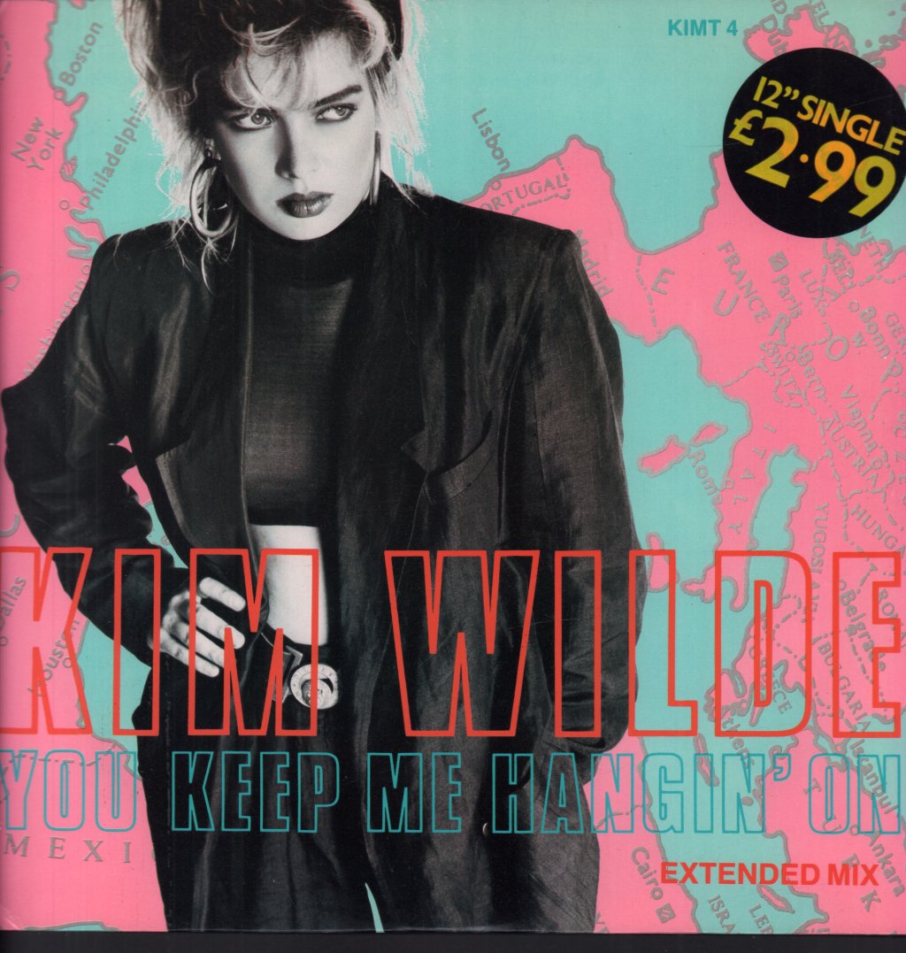 Kim Wilde - You Keep Me Hangin On - 12 Inch