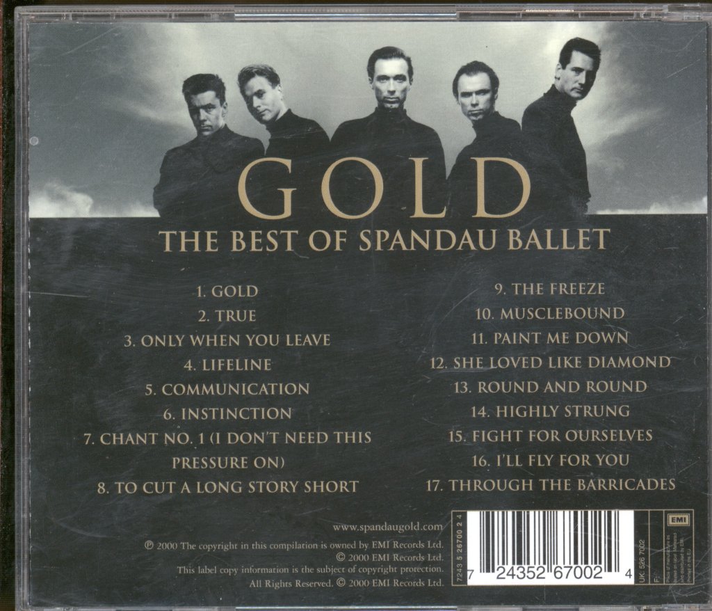 Spandau Ballet - Gold - The Best Of - Cd