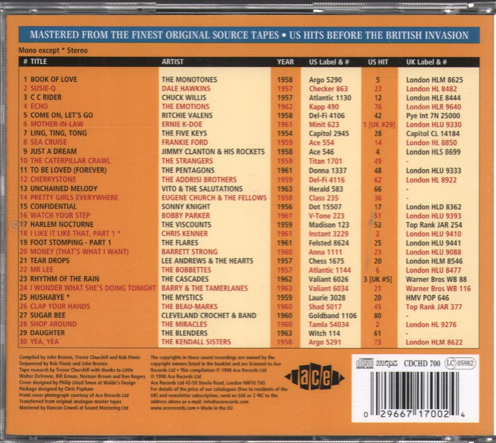 Various Artists - Golden Age Of American Rock 'n' Roll Volume 7 - Cd