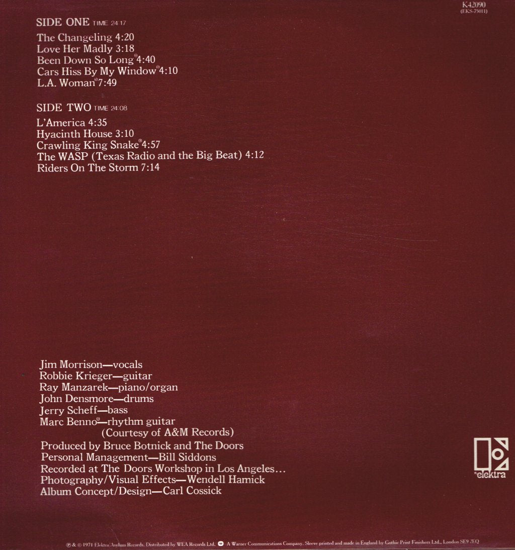 Doors - L.A. Woman - Lp