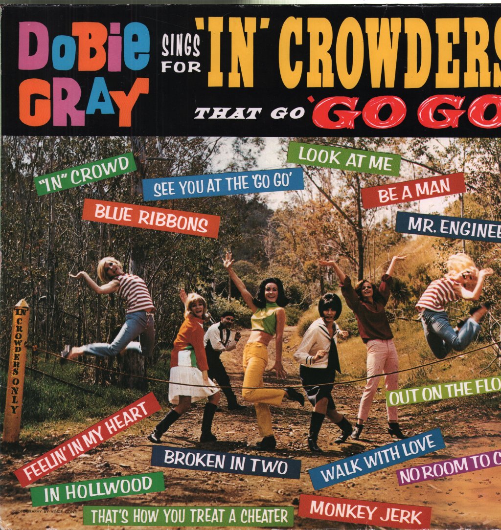 Dobie Gray - Sings For "In" Crowders That Go "Go-Go" - Lp