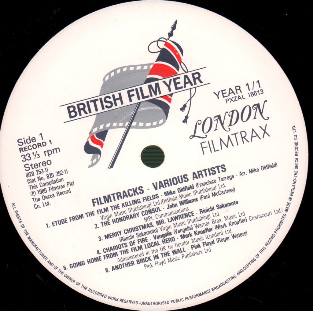 Various Artists - Filmtracks - The Best Of British Film Music - Double Lp