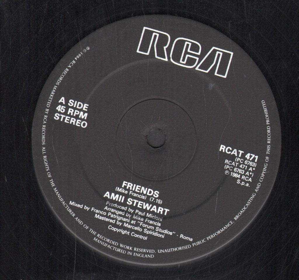 Amii Stewart - Friends - 12 Inch