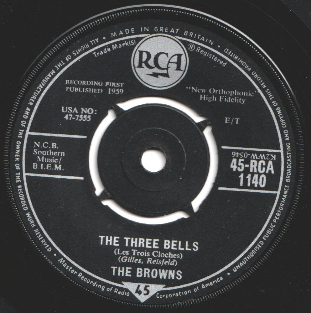 Browns - Three Bells - 7 Inch