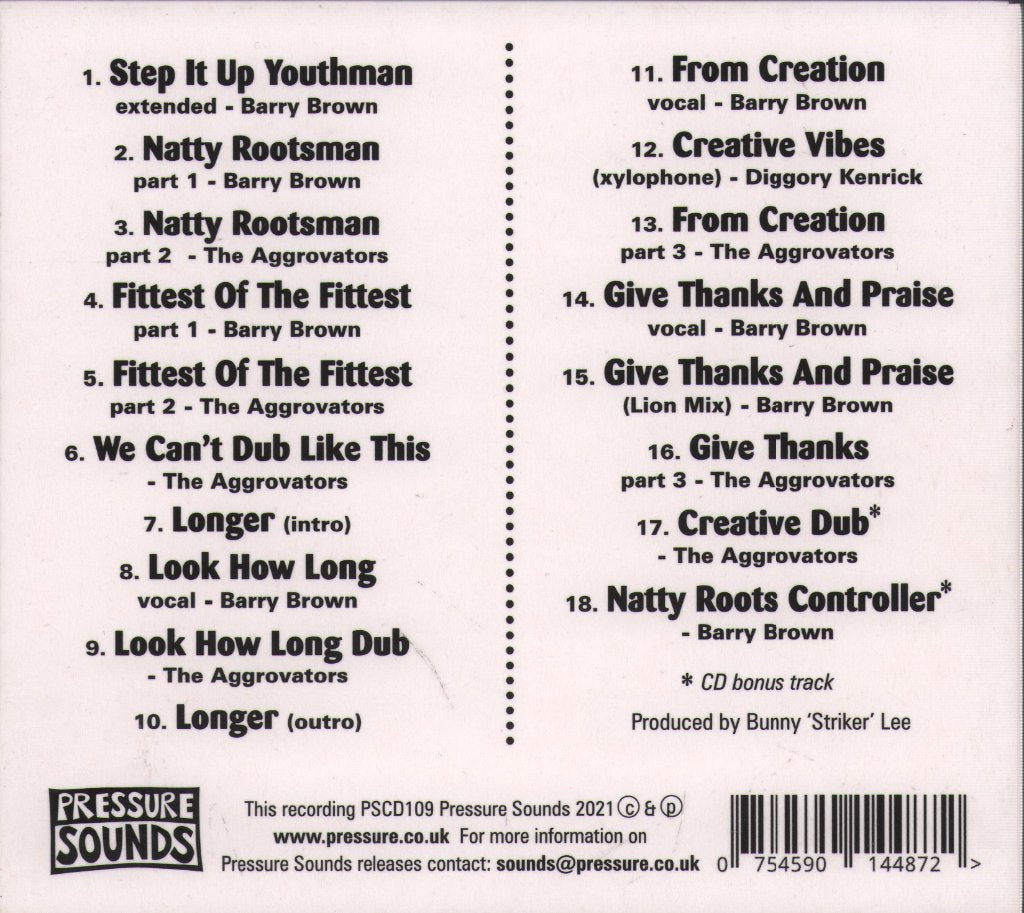 Barry Brown - Praises - Cd