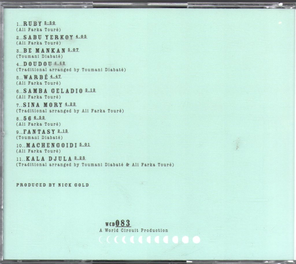 Ali Farka Touré & Toumani Diabaté - Ali And Toumani - Cd