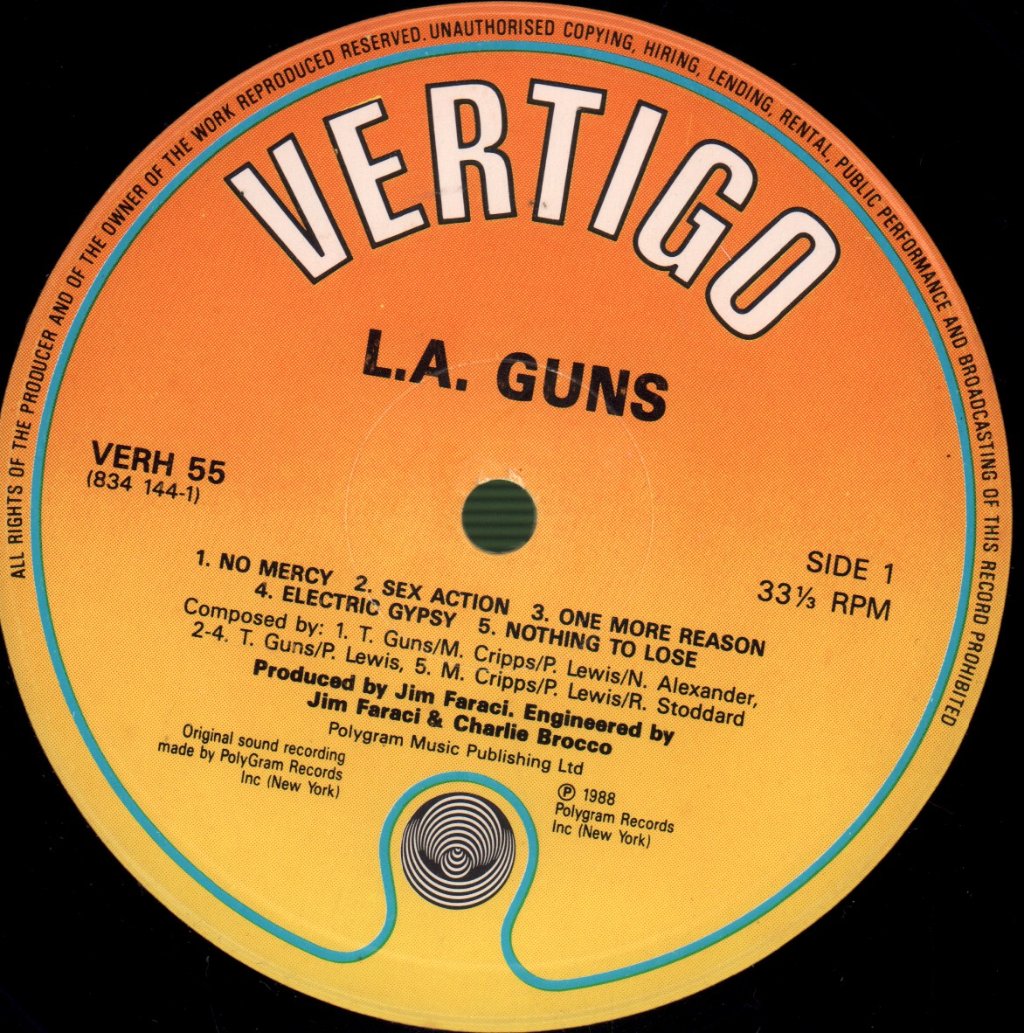 LA Guns - La Guns - Lp