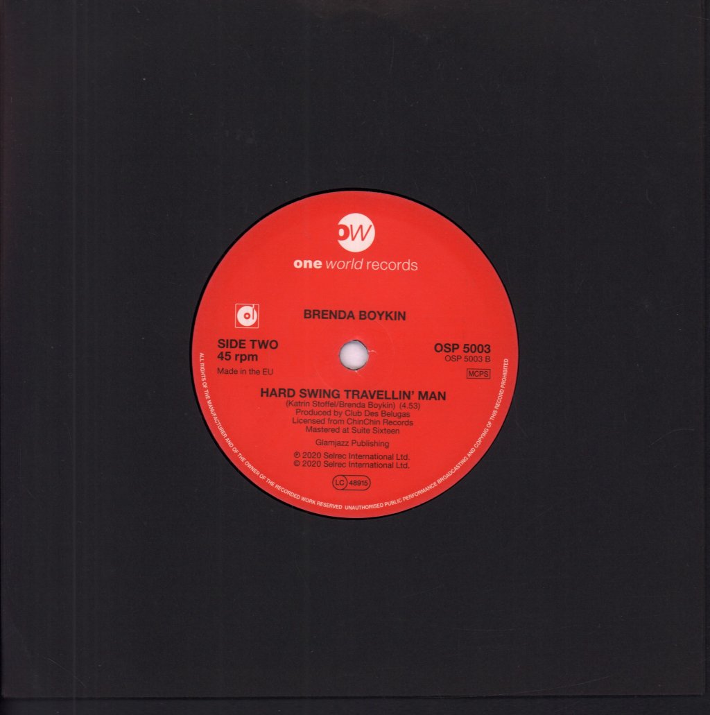 Brenda Boykin - Love Is In Town - 7 Inch