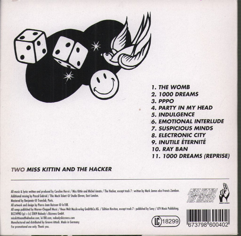 Miss Kittin & The Hacker - Two - Cd