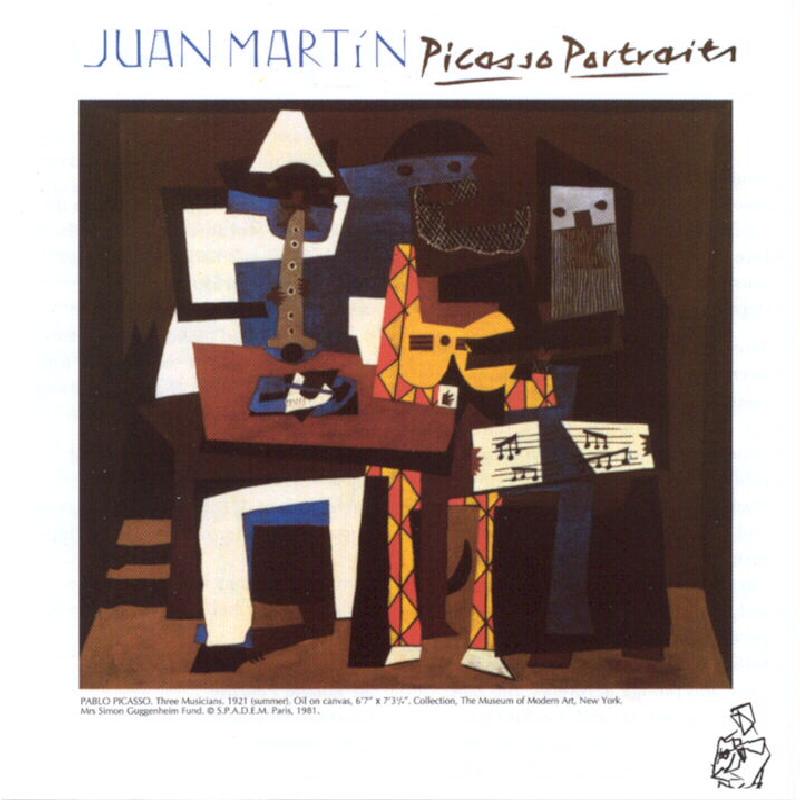 Juan Martin - Picasso Portraits - Cd
